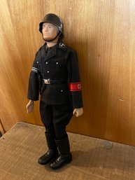 Cotswold Collectibles 12' 1:6 GERMAN Nazi Soldier SS Soldier Sleeve, Armband, Helmet, No Gun Or Box