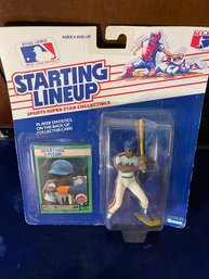 1988 Original Kenner MLB Baseball Starting Line Up Darryl Strawberry In Original Packaging