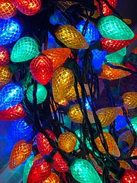J Hofert Novelty Lights Multicolor C7 LED Christmas Lights 100 Light Strand #1