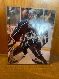 Avalanche Patrick Roy Autographed COA Goalie