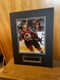 Ray Bourque Photo With Plaque And Matte NHL Hockey Colorado Avalanche