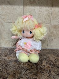 Precious Moments Applause Musicals Dolls Plush Head Moves To The Music #4509 'heather' Wind Up Toy