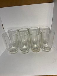 Set Of 8 MCM Vintage Whiskey Old Fashioned Tumbler Glasses Authentic