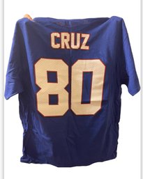 New York Giants Jersey T Shirt #80 Victor Cruz NFL Mens Short Sleeve Size XL Brand New With Tags NFL