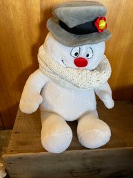 Build-a-bear Toys Frosty The Snowman Plush Stuffed With Scarf