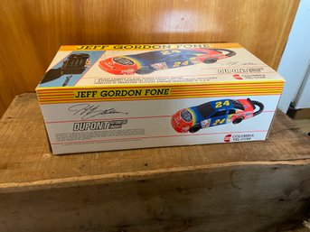 Jeff Gordon NASCAR Dupont Tel-com Fone New In Box Touchtone Vintage