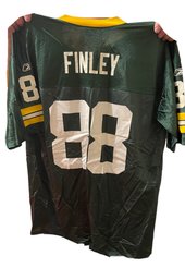 NFL Vintage #88 Finley Green Bay Packers Reebok Size 2XL Jersey