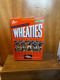 Wheaties Box Super Bowl XXXII DENVER BRONCOS 1997