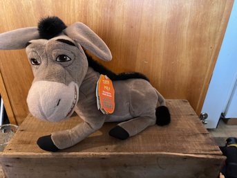 Shrek Plush Talking Donkey Needs New Batteries Brand New With Tags Still Attached