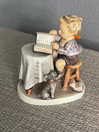 RARE Goebel 'Little Bookkeeper' Western Germany Special Edition Original Box Signed By Artist