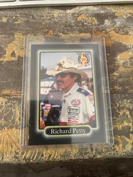1990 Richard Petty #43 Race Card NASCAR