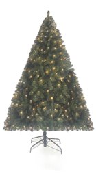 6.5' Holiday Living Seneca Pine Christmas Tree Pre Lit White Lights