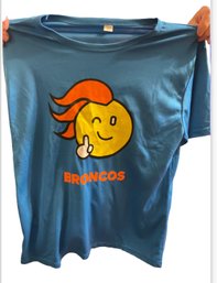 Broncos Funny Fit K Logo T Shirt Size XL Vintage