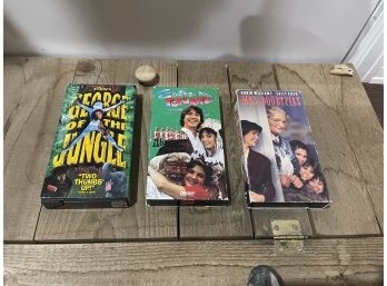 Vintage VHS Movies -George Of The Jungle, Babes In Toy Land, Mrs. Doubtfire