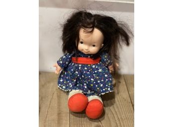 Vintage 1973 Fisher Price Lapsitter Doll, Baby Jenny, #201, Soft Body Doll, Toy Soft Baby