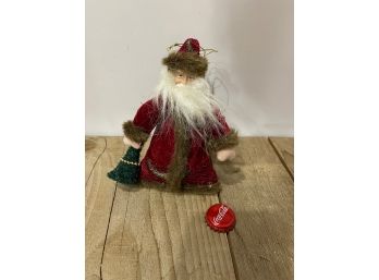 Christmas Ornament, Old World Santa, St Nicholas, Father Christmas, Belsnickle German Style Santa Clause