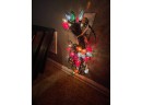 Vintage Iridescent Glass Strawberry Mini Light Multi-color Strand Christmas Lights Working Issue UL R-5964 #6