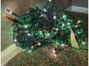 Blinking Green Red Blue Mini Lights Christmas Light Strand 200 Lights Tested And Working