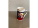 Vintage Royal Norfolk Santa Reading To Child Christmas Hot Cocoa Mug 4.74'