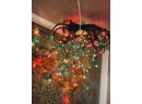 Small Strand Mini Lights Marquee Lights Icicle Lights Orange White Green Red Pastel Static 25 Ft Tested #1