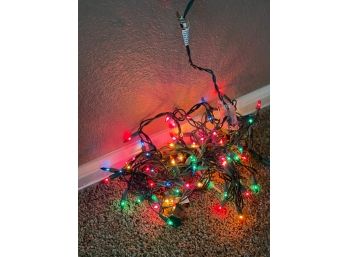 Mini String Lights Outdoor Indoor 50 Count Multicolor Mini Lights Tested Working Static #1