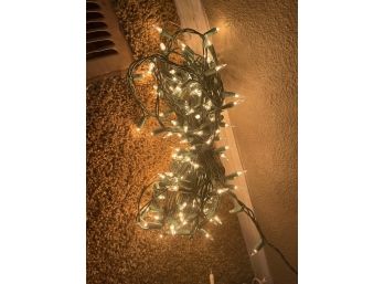 75 Light Static Warm White String Lights Marquee Lights Christmas Lights String Lights Tested Working #3