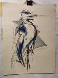 Limited Edition Roger Lersy (1920 - 2004) French, Lithograph Titled The Kingfisher 55/75