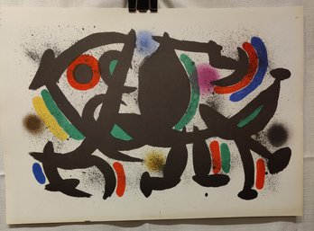 Joan Miro From The Miro Lithographe Volume I - Original Lithograph Plate VIII (8)