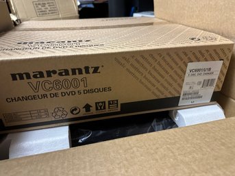 Factory Sealed  Marantz VC6001 5 Disc DVD Changer