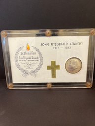 JFK Memorial Silver Half Dollar 90