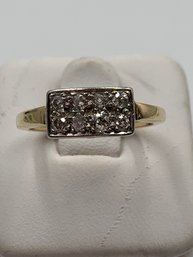 Antique Lambert Brothers 14kt Gold And Diamond Ring