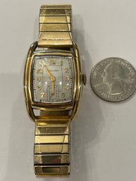 Vintage Hamilton Deco Gold Filled Mens Watch