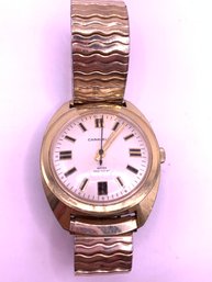 Vintage 1970s Caravelle Mechanical Wrist Watch