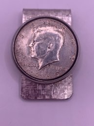 1969 40silver Kennedy Half Dollar Money Clip