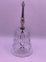 Vintage Sterling Silver Crystal Dinner Bell