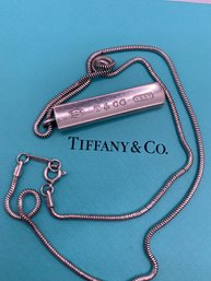Authentic TIFFANY &CO 2001 Sterling Silver  Necklace