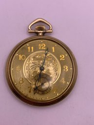 Antique Gold Filled Pocket Watch 15 Jewel Runs