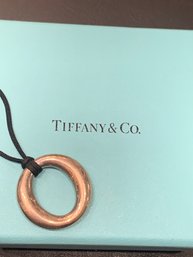 Authentic TIFFANY Sterling Silver Infinity Necklace