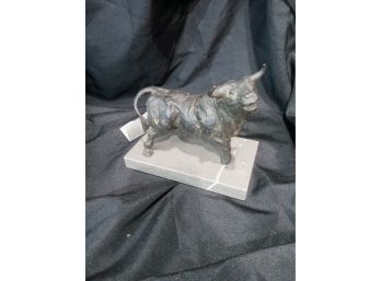 Bronze Bull By M. Moreno