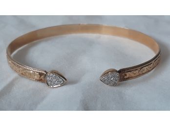 Beautiful 14k Gold & Diamond Bracelet
