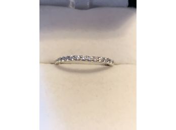 Classic 14kt White Gold Genuine Diamond Ring