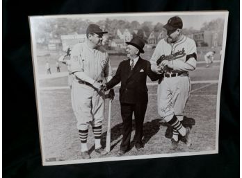 Babe Ruth And Dazzy Vance Facsimile Autographed Photo