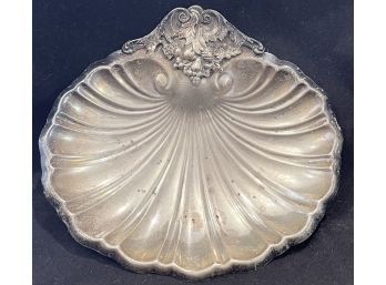 Vintage Reed & Barton Sterling Silver Shell Footed Dish
