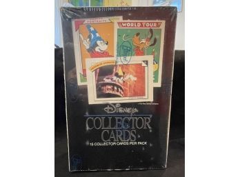 New In Box Disney Collector Cards With Original Plastic Wrapping