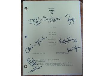 Signed The Drew Carey Show Shooting Draft Script For The Enabler December 17, 2001