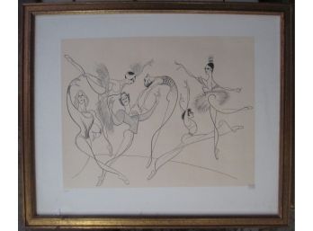 Al Hirschfeld (1903 - 2003) New York, Limited Edition Lithograph, American Ballet Theatre