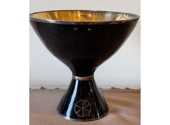 Sterling Silver & Enamel Religious Sacramental Wine Goblet