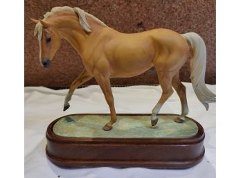 Doris Lindner For Royal Worcester Bisque Porcelain Horse