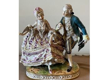 Lovely Sevres Porcelain Courtship Grouping