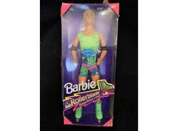 Fun 1991 Ken Rollerblade Barbie Doll In Box